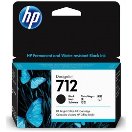 Картридж струйный HP 712 | 3ED70A черный 38 мл