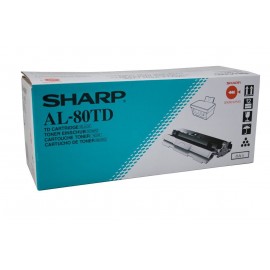 Картридж лазерный Sharp AL-80TD черный 3000 стр