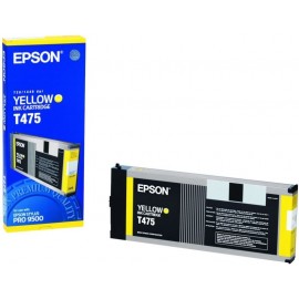 Картридж струйный Epson T475 | C13T475011 желтый 220 мл