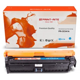 Картридж лазерный Print-Rite PR-CE341A голубой 16000 стр