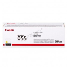 Картридж лазерный Canon 055Y | 3013C002 желтый 2100 стр