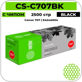 Картридж лазерный Cactus CS-C707BK черный 2500 стр