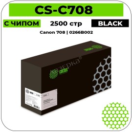 Картридж лазерный Cactus CS-C708 черный 2500 стр