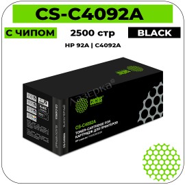 Картридж лазерный Cactus CS-C4092A черный 2500 стр