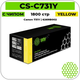 Картридж лазерный Cactus CS-C731Y желтый 1800 стр
