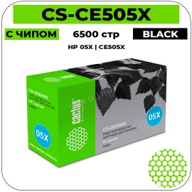 Картридж лазерный Cactus CS-CE505XS черный 6500 стр