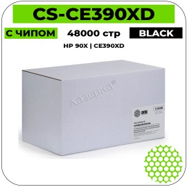 Картридж лазерный Cactus CS-CE390XD черный 48000 стр