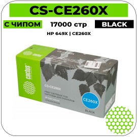 Картридж лазерный Cactus CS-CE260XR черный 17000 стр