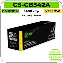 Картридж лазерный Cactus CS-CB542A желтый 1400 стр