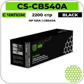Картридж лазерный Cactus CS-CB540A черный 2200 стр
