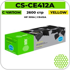 Картридж лазерный Cactus-PR CS-CE412A желтый 2600 стр