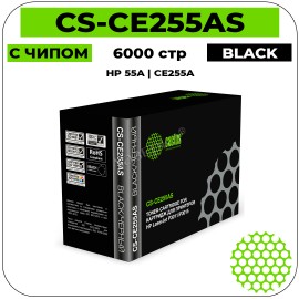 Картридж лазерный Cactus CS-CE255AS черный 6000 стр