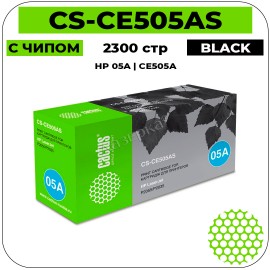 Картридж лазерный Cactus CS-CE505AS черный 2300 стр