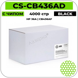 Картридж лазерный Cactus CS-CB436AD черный 4000 стр