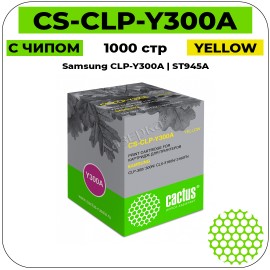 Картридж лазерный Cactus CS-CLP-Y300A желтый 1000 стр
