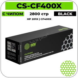 Картридж лазерный Cactus CS-CF400X черный 2800 стр