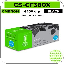 Картридж лазерный Cactus CS-CF380X черный 4400 стр