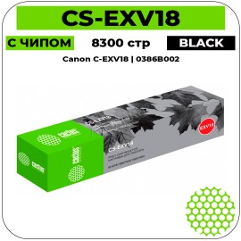 Картридж лазерный Cactus CS-EXV18 черный 8300 стр