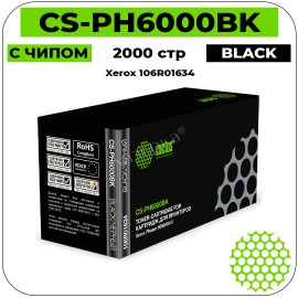 Картридж лазерный Cactus CS-PH6000BK черный 2000 стр