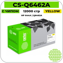 Картридж лазерный Cactus CS-Q6462AR желтый 12000 стр