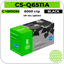 Картридж лазерный Cactus CS-Q6511A черный 6000 стр