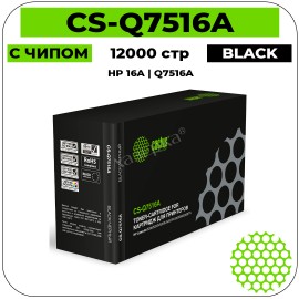 Картридж лазерный Cactus CS-Q7516AV черный 12000 стр
