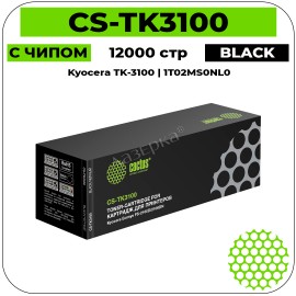Картридж лазерный Cactus CS-TK3100 черный 12000 стр