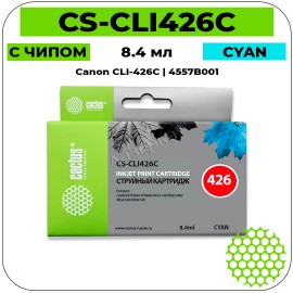Картридж струйный Cactus CS-CLI426C голубой 8,2 мл