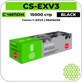 Картридж лазерный Cactus CS-EXV3 черный 15000 стр