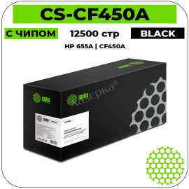 Картридж лазерный Cactus CS-CF450A черный 12500 стр