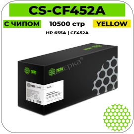 Картридж лазерный Cactus CS-CF452A желтый 10500 стр