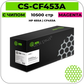 Картридж лазерный Cactus CS-CF453A пурпурный 10500 стр