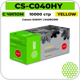 Картридж лазерный Cactus-PR CS-C040HY желтый 10000 стр