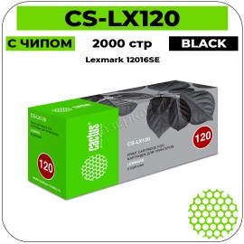 Картридж лазерный Cactus CS-LX120 черный 2000 стр