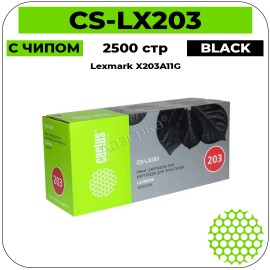 Картридж лазерный Cactus-PR CS-LX203 черный 2500 стр