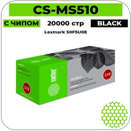 Картридж лазерный Cactus CS-MS510 черный 20000 стр
