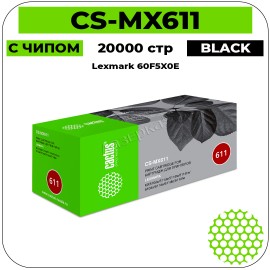 Картридж лазерный Cactus CS-MX611 черный 20000 стр