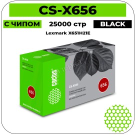 Картридж лазерный Cactus CS-X656 черный 25000 стр