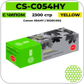 Картридж лазерный Cactus CS-C054HY желтый 2300 стр