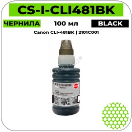 Чернила Cactus CS-I-CLI481BK черный 100 мл