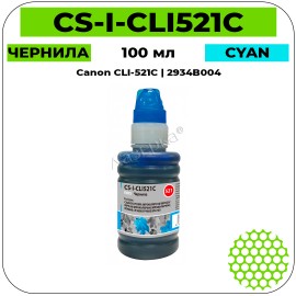 Чернила Cactus CS-I-CLI521C голубой 100 мл