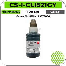 Чернила Cactus CS-I-CLI521GY серый 100 мл
