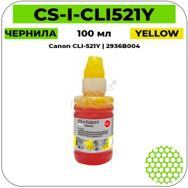 Чернила Cactus CS-I-CLI521Y желтый 100 мл