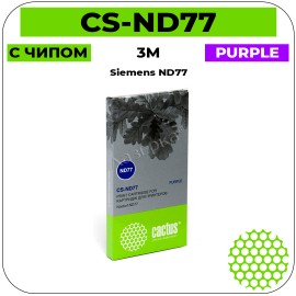Картридж матричный Cactus CS-ND77 фиолетовый 3M знаков