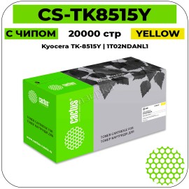 Картридж лазерный Cactus CS-TK8515Y желтый 20000 стр
