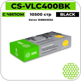 Картридж лазерный Cactus CS-VLC400BK черный 10 500 стр