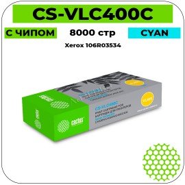 Картридж лазерный Cactus CS-VLC400C голубой 8 000 стр