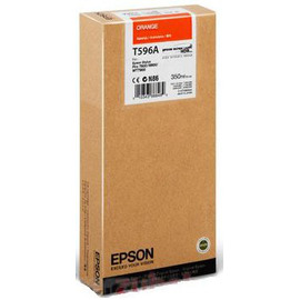 Картридж струйный Epson T596A | C13T596A00 оранжевый 350 мл