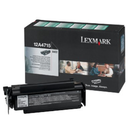 Картридж лазерный Lexmark 12A4715 черный 12 000 стр
