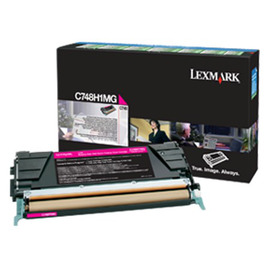 Картридж лазерный Lexmark C748H1MG пурпурный 10 000 стр